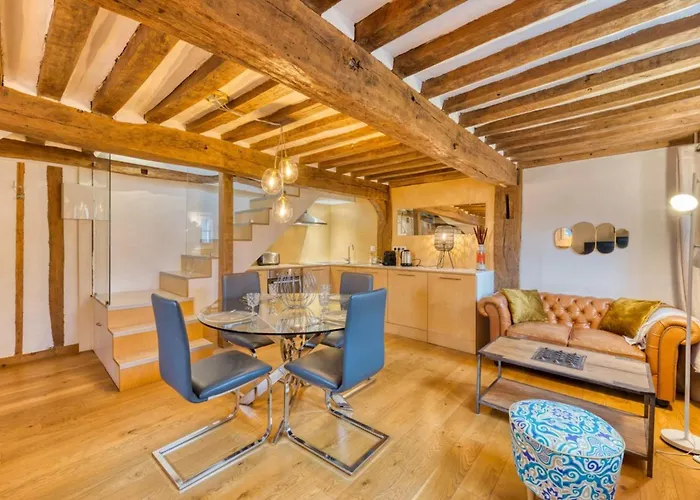 Apartamento Guillaume - Le Charme Normand Intemporel